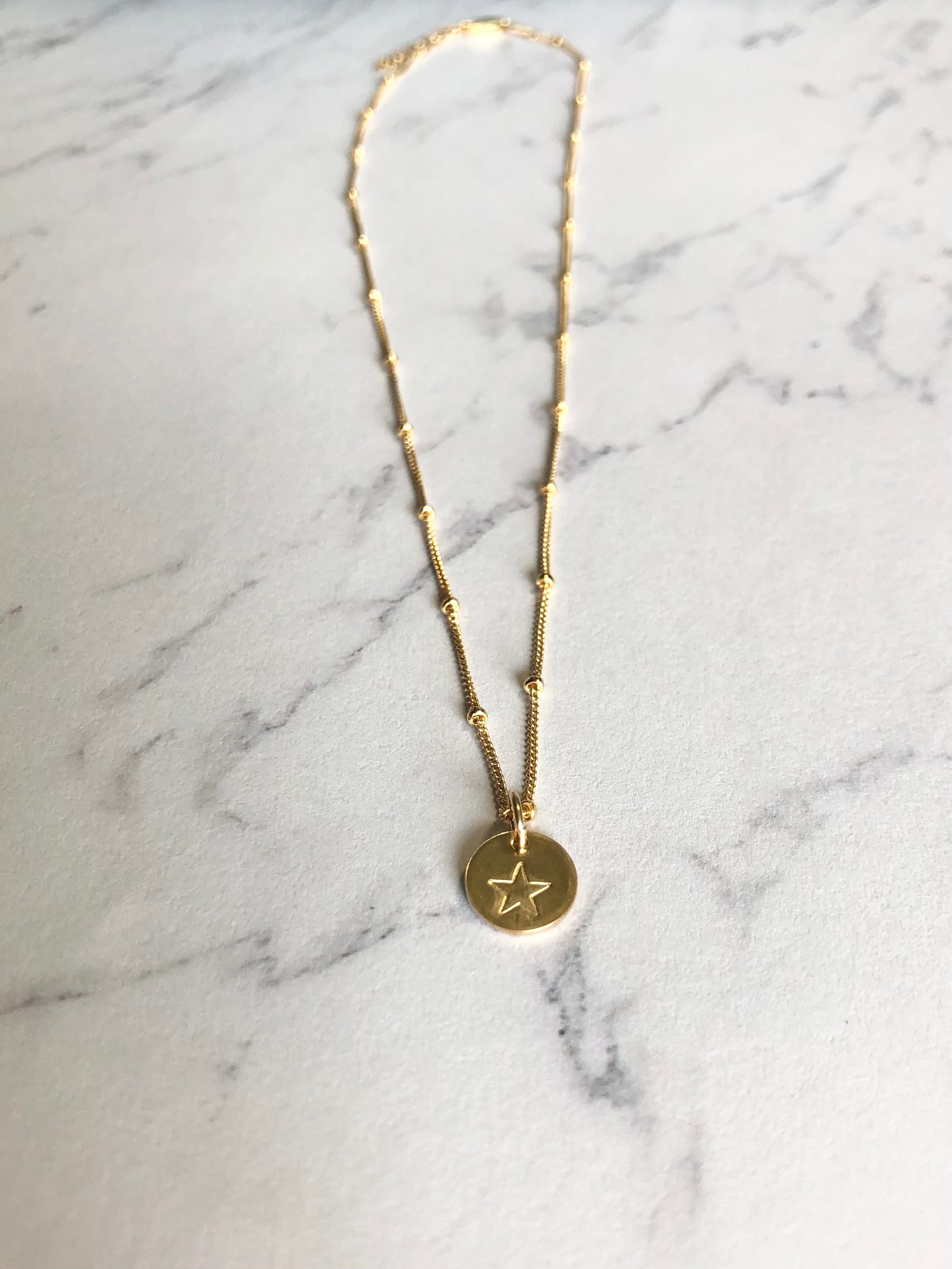 Gold or Silver Design Charm Necklaces