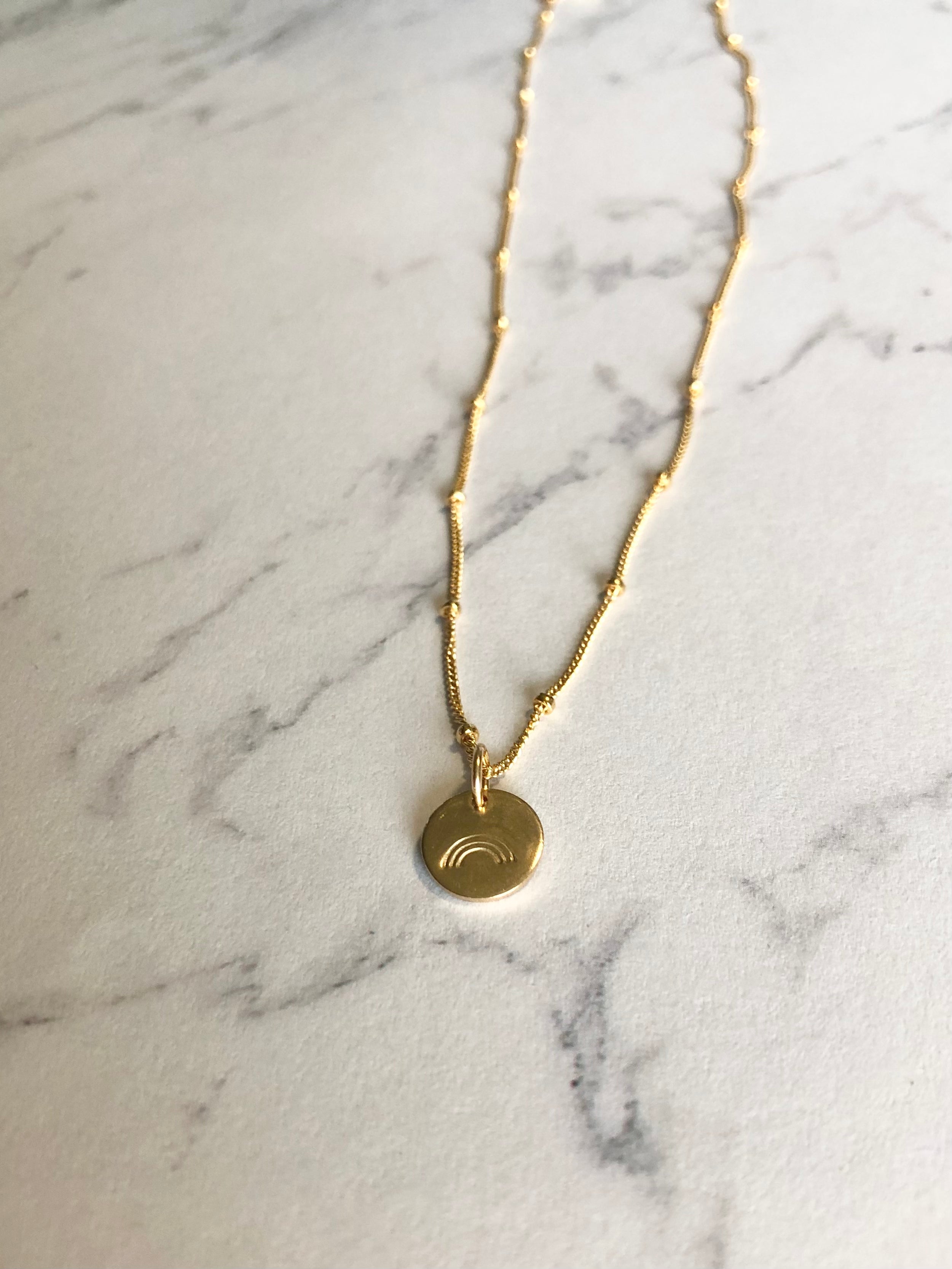 Gold or Silver Design Charm Necklaces